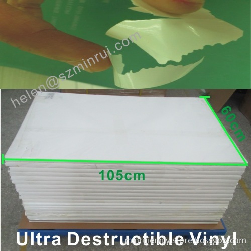 Ultra Destructible Vinyl Manufacturer Of Shenzhen China